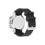 CORNAVIN CO 2012-2005R - Schweizer Chronograph mit Edelstahlgehäuse und schwarzem Kautschukband