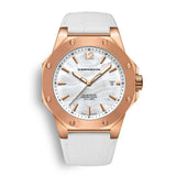 CORNAVIN CO 2021-2013 -Swiss Made Watch with a gold PVD case and MOP dial