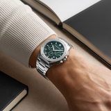 Men's Wrist  wearing a Cornavin Downtown Sport CO.DS.03.B with deska and books in the background