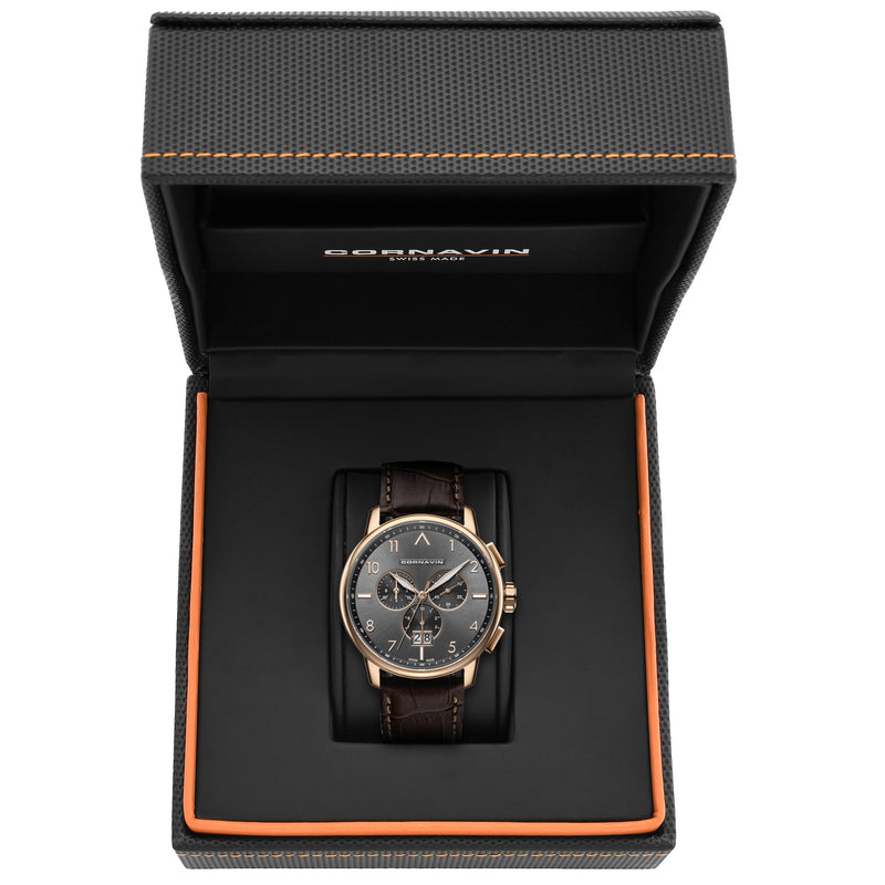 Cornavin Swiss Made Uhren-Luxusschachtel