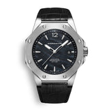CORNAVIN CO 2021-2023 - Schweizer Uhr mit schwarzem MOP-Zifferblatt