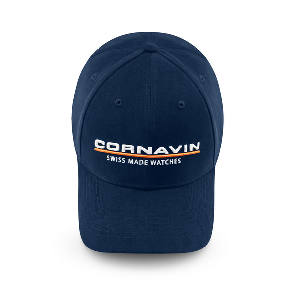 Cornavin Baseball Cap in Navy Blue