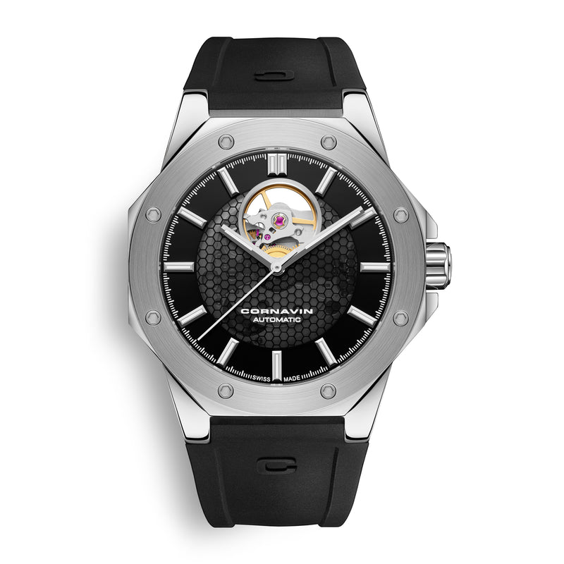 Cornavin Downtown Open Heart Automatic  Watch