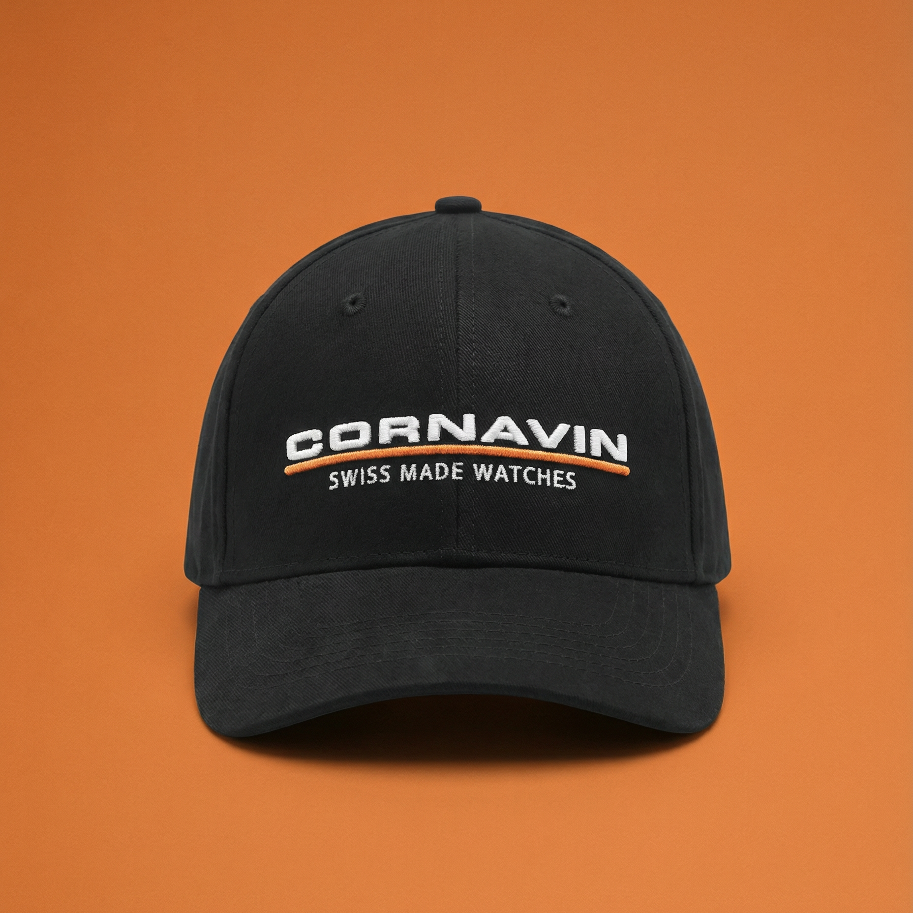 Cornavin Black Baseball cap