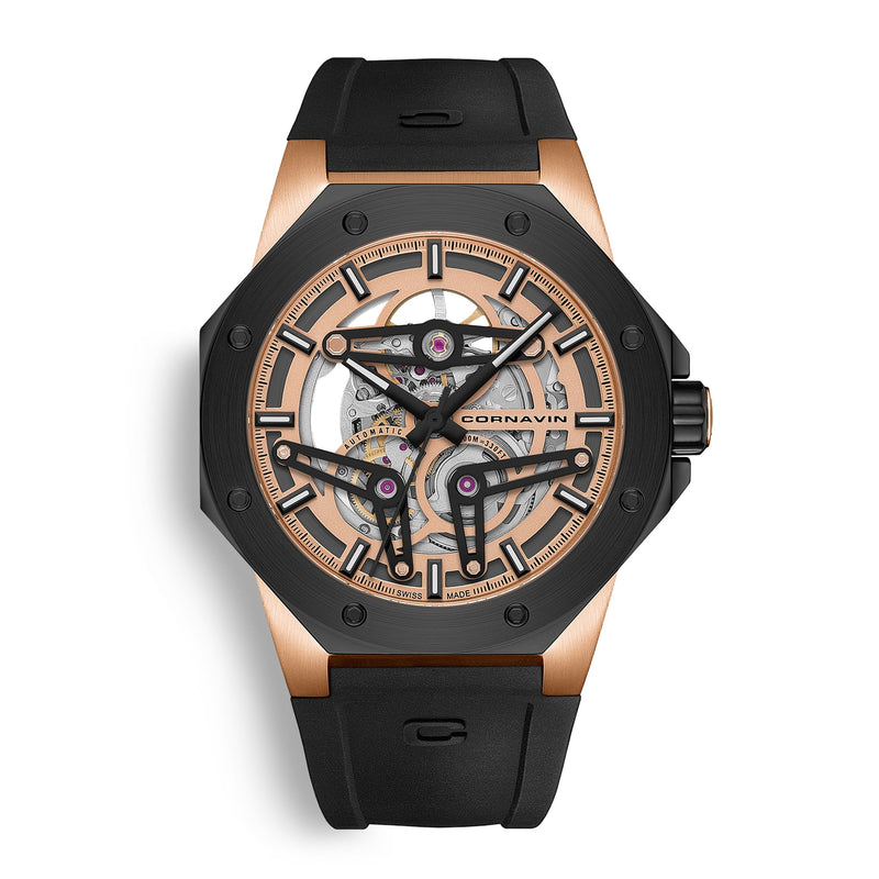 CORNAVIN SK.03.R - Skeleton Automatic Swiss Watch