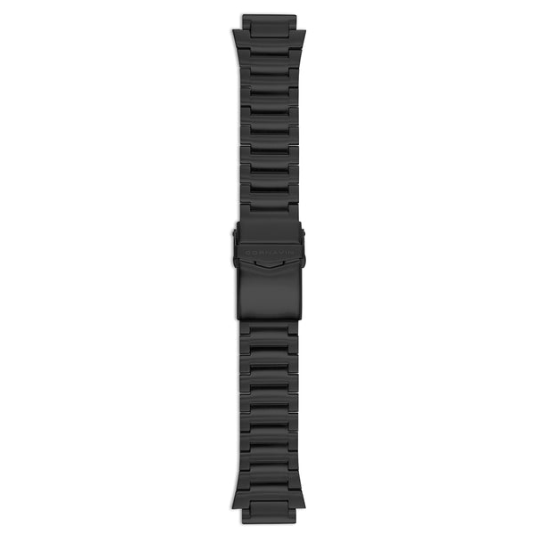 Black PVD Stainless Steel bracelet for Cornavin Downtown watches
