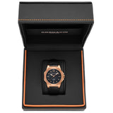 CORNAVIN CO 2021-2024 DIAMOND EDITION - Swiss Made Watch with black MOP dial and rose gold PVD case