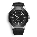 CORNAVIN CO 2021-2005 - Swiss Made Watch with a black bezel and black dial