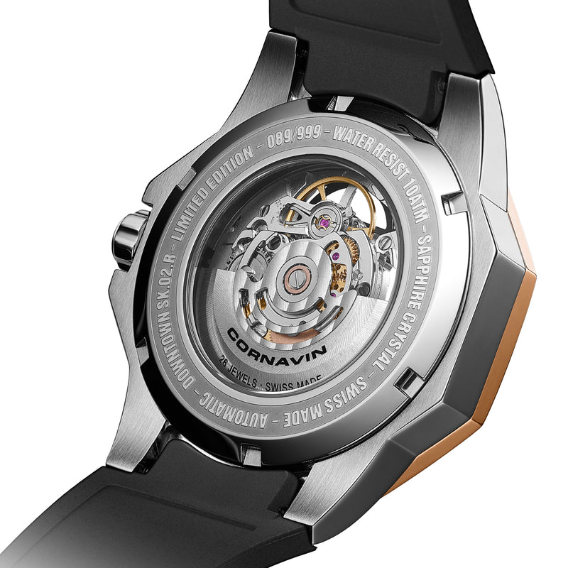 CORNAVIN SK.02.R - Skeleton Automatic Swiss Watch